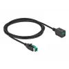 Prailginimo laidas PoweredUSB DeLOCK 85981 12 V 2 m