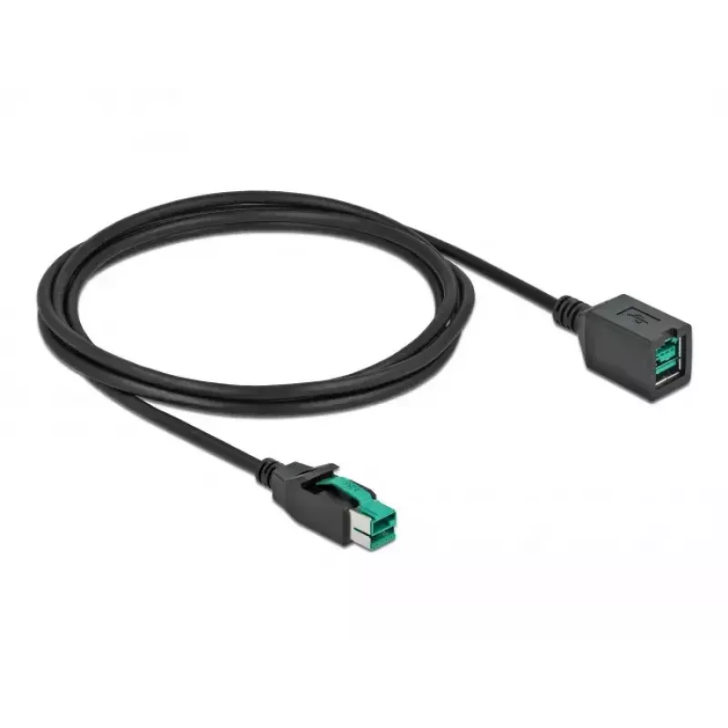 Prailginimo laidas PoweredUSB DeLOCK 85981 12 V 2 m