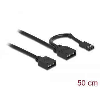 RGB jungiamasis kabelis 3 kontaktų DeLOCK 86001