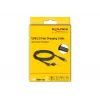 DeLOCK USB 2.0 greito įkrovimo laidas USB Type-C + USB Type-A kištukas į USB Type-C kištuką PD 3.1 140 W 1,20 m