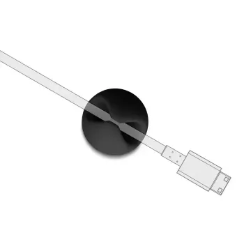 Laikiklis kabeliams DeLOCK 18452 Universal Juoda Pilka 29mm x 29mm x 15mm
