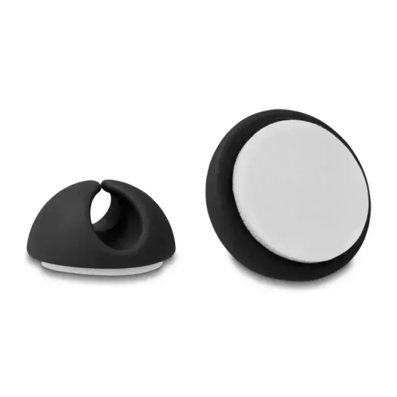 Laikiklis kabeliams DeLOCK 18452 Universal Juoda Pilka 29mm x 29mm x 15mm