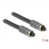 Audio kabelis DeLOCK 86983 TOSLINK 1 m antracitas