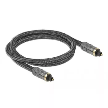 Audio kabelis DeLOCK 86983 TOSLINK 1 m antracitas