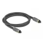 Audio kabelis DeLOCK 86983 TOSLINK 1 m antracitas