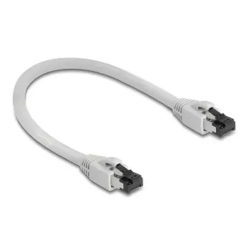 Tinklo kabelis DeLOCK 80556 RJ-45 Cat8.1 0,25 m pilkas
