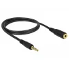 Garso kabelis 3,5 mm DeLOCK 85701 1 m juodas