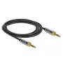 Garso laidas DeLOCK 85785 1 m 3,5 mm juodas pilkas