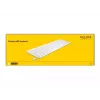 Belaidė klaviatūra DeLOCK 12014 RF Wireless QWERTZ vokiška balta