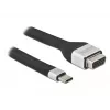 DeLOCK USB Type-C į VGA FPC plokščias juostinis kabelis 86935