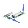 DeLOCK Riser kortelė PCI Express x1 į 2 x PCI 32 bitų lizdus su 60 cm laidu