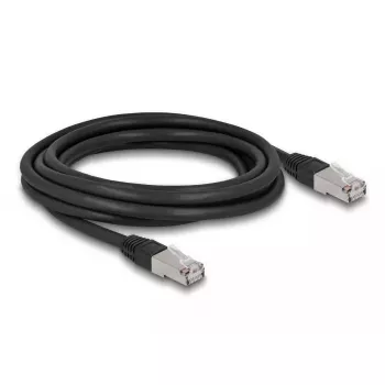 Tinklo kabelis DeLOCK RJ45 Cat.6A 3m juodas