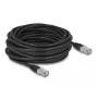 DeLOCK RJ45 Cat.6A 10 m juodas tinklo kabelis