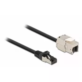 Laidas RJ45 kištukas į Keystone modulį RJ45 lizdas DeLOCK 87027
