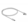 DeLOCK 86703 USB kabelis 1,2 m HDMI Type A USB Type-C pilkas