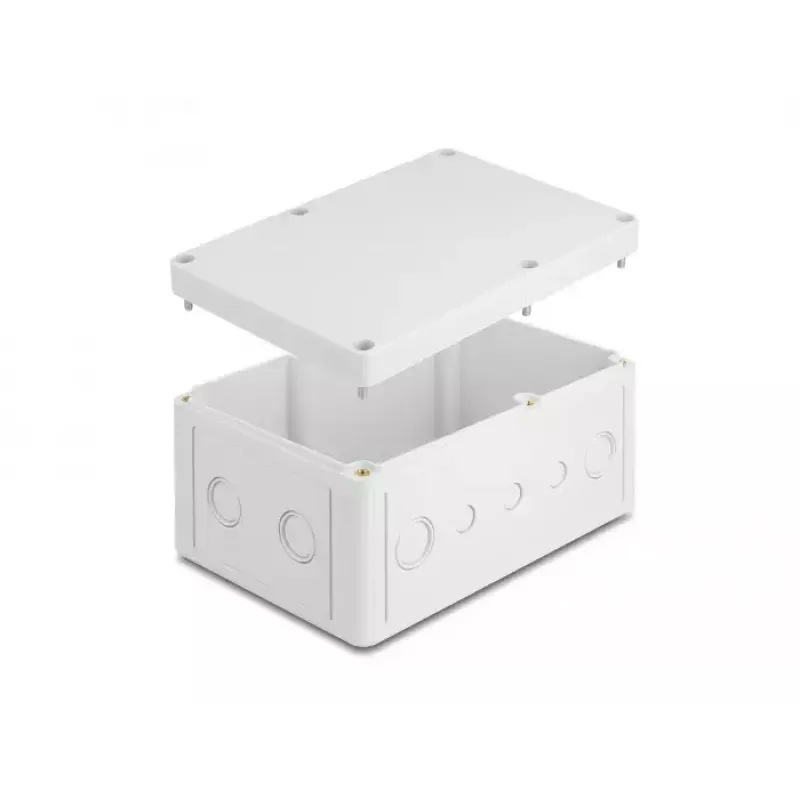 DeLOCK montažinė dėžė 180x125x90mm pilka ABS lauke