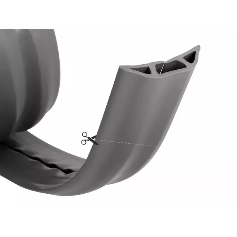 Kabelių kanalas DeLOCK 20733 Grindinis Pilkas 70mm x 13mm x 1,5m