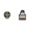 Tinklo kabelis DeLOCK M12 X-coded 8 pin kištukas į RJ45 kištuką PUR TPU 2 m