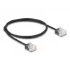 DeLOCK RJ45 Cat.6 UTP tinklo kabelis 1m juodas