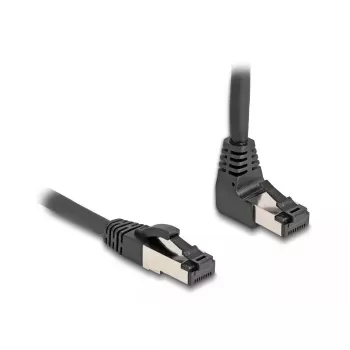 DeLOCK RJ45 Cat.8.1 tinklo laidas 90° 3m juodas