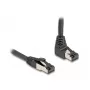 DeLOCK RJ45 Cat.8.1 tinklo laidas 90° 3m juodas