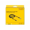DeLOCK garso laidas 3 m XLR 3 kontaktų USB-A juodas sidabrinis 84178