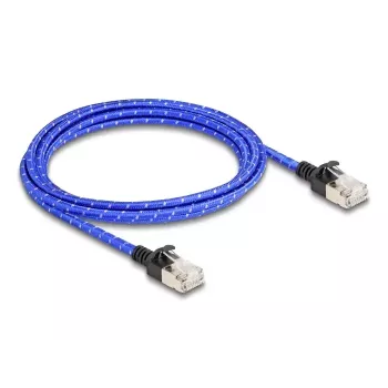 Tinklo kabelis DeLOCK 2m Cat6A U/FTP mėlynas