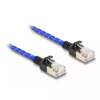 Tinklo kabelis DeLOCK 2m Cat6A U/FTP mėlynas