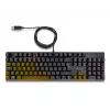 DeLOCK 12115 Gaming klaviatūra USB QWERTZ vokiškas juodas mechaninis RGB