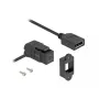DeLOCK 67155 lyties keitiklis Mini DisplayPort į DisplayPort juodas 0,3 m