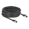 Tinklo kabelis DeLOCK 80575 RJ-45 Cat8.1 10 m Juodas