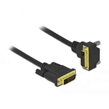 DVI laidas DeLOCK 85894 2 m DVI-D juodas