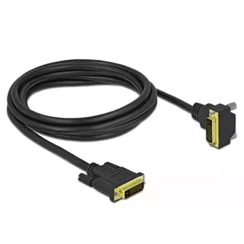 DVI laidas DeLOCK 85894 2 m DVI-D juodas