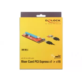 DeLOCK 41423 vidinė PCI sąsajos plokštė su USB 3.2 Gen 1, SATA ir PCI prievadais