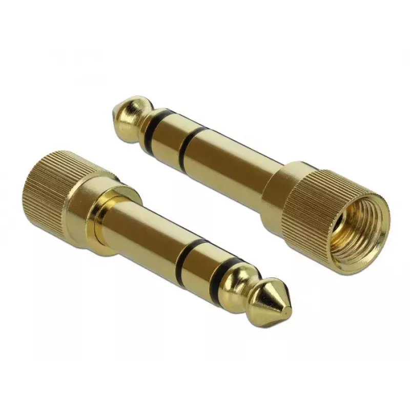 Garso kabelis DeLOCK 85784 0,5 m 3,5 mm juodas pilkas
