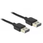 USB kabelis DeLOCK 5m USB 2.0 A USB A juodas