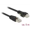 DeLOCK 85670 tinklo kabelis RJ-45 Cat6 5 m Juodas