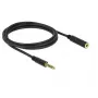 Garso ilginimo laidas DeLOCK 85797 2 m 4,4 mm juodas
