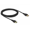 DisplayPort kabelis DeLOCK 85912 4K 60 Hz 5 m be fiksatoriaus