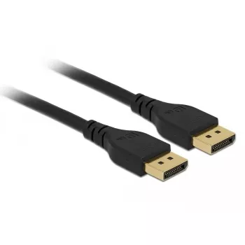 DisplayPort kabelis DeLOCK 85912 4K 60 Hz 5 m be fiksatoriaus