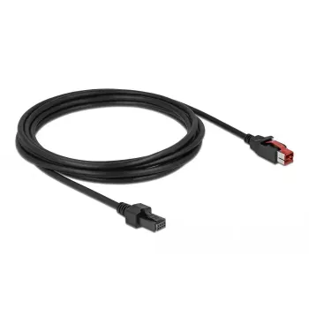 PoweredUSB kabelis DeLOCK 85952 24 V 2 x 4 pin kištukas 3 m