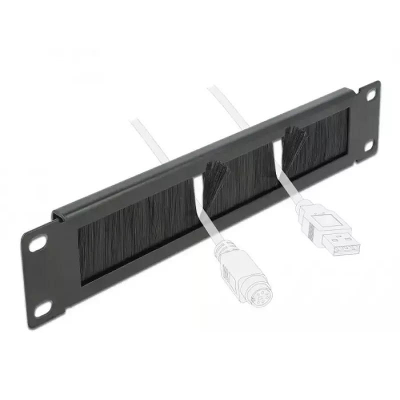 Šepečių panelė DeLOCK 66287 10 inch