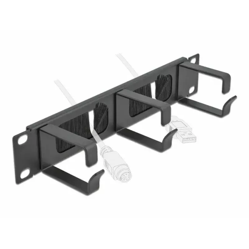 Šepečių panelė 10 inch Delock 66487