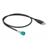 Kabelis HSD Z (vyriškas) į USB 2.0 Type-A (vyriškas) 0,5 m DeLOCK