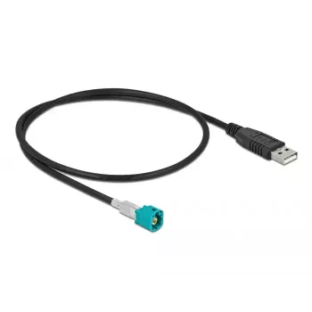 Kabelis HSD Z (vyriškas) į USB 2.0 Type-A (vyriškas) 0,5 m DeLOCK