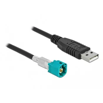 Kabelis HSD Z (vyriškas) į USB 2.0 Type-A (vyriškas) 0,5 m DeLOCK