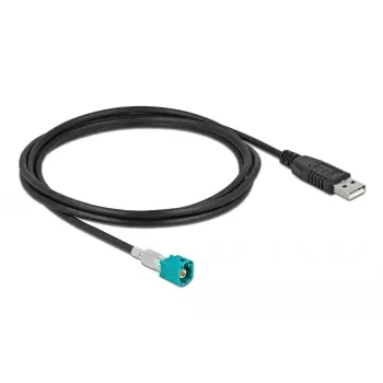 Kabelis HSD Z kištukas į USB 2.0 Type-A kištuką 2 m DeLOCK 90491