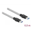 USB 3.2 Gen 1 laidas Type-A kištukas į Type-A kištuką DeLOCK 86774 0,5 m