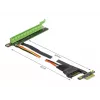DeLOCK Riser PCI Express x1 į x16 su lanksčiu kabeliu 80 cm