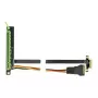 DeLOCK Riser PCI Express x1 į x16 su lanksčiu kabeliu 80 cm